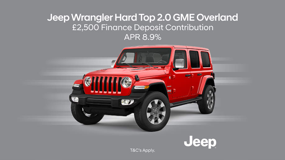 New Wrangler Hard Top  GME Overland Offer | Leicester, East Midlands |  Sturgess Jeep