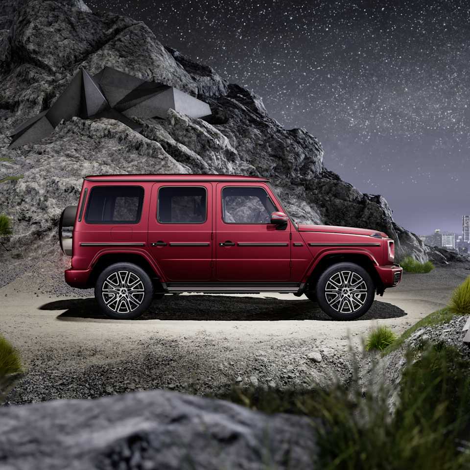 Mercedes-Benz G-Class MANUFAKTUR eksteryeri.