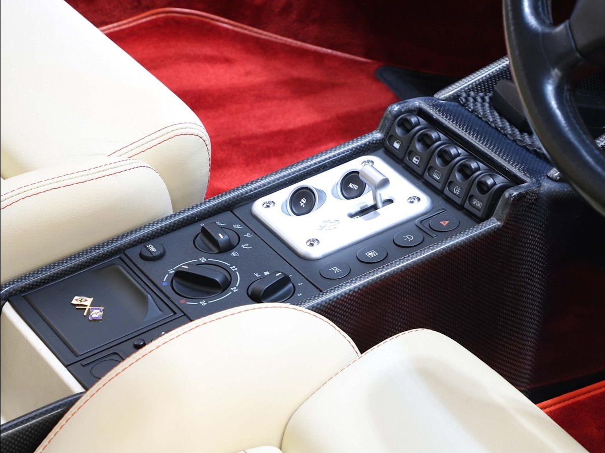 Ferrari 355 Luxury Black Car Mats With Leather Black Trim Carpets Floor Mats Interior